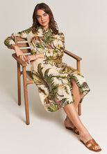 Load image into Gallery viewer, Princess Goes Hollywood Jungle Print Linen Dress
