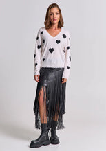 Load image into Gallery viewer, Princess Goes Hollywood V-Neck Heart Sweater
