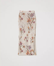 Load image into Gallery viewer, Twinset Floral Print Knit Skirt
