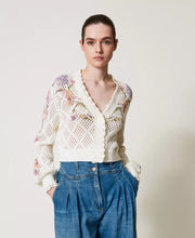 Load image into Gallery viewer, Twinset Floral Print Cardigan
