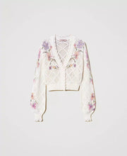 Load image into Gallery viewer, Twinset Floral Print Cardigan
