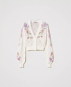 Twinset Floral Print Cardigan