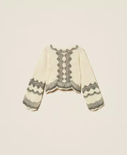 Load image into Gallery viewer, Twinset Sweater with Lace Prin
