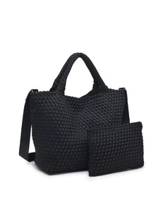 Sol And Selene Sky's The Limit Medium Tote Bag in Black