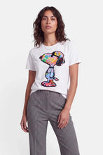 Load image into Gallery viewer, Princess Goes Hollywood Snoopy T-Shirt in White
