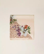 Load image into Gallery viewer, Twinset Floral Print Scarf in  Animal Print/Parchment Beige Flowers
