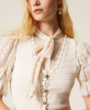 Load image into Gallery viewer, Twinset Knit Vest in Parchment
