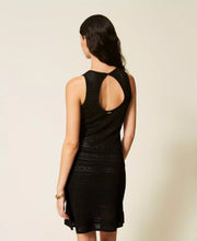 Load image into Gallery viewer, Twinset Knit Dress in Black
