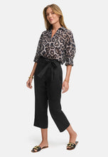 Load image into Gallery viewer, Catnoir Leo Printed V-Neck Blouse
