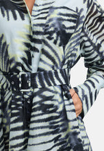 Load image into Gallery viewer, Catnoir Palm Leaves Cotton Dress
