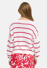 Load image into Gallery viewer, Catnoir Striped Sweater with Embroidery
