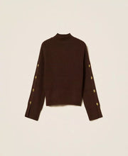 Load image into Gallery viewer, Twinset Sweater in Darkness Brown

