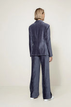Load image into Gallery viewer, Catnoir Jersey Corduroy Blazer in Navy

