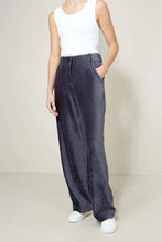 Load image into Gallery viewer, Catnoir Jersey Corduroy Trousers in Navy
