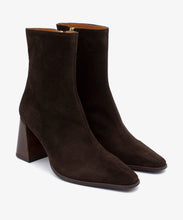 Load image into Gallery viewer, Angel Alarcon Trimia Suede Ankle Boot in Dark Brown
