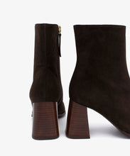Load image into Gallery viewer, Angel Alarcon Trimia Suede Ankle Boot in Dark Brown
