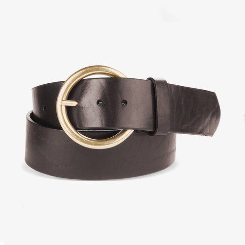 Brave Leather Vika Belt in Brown Bridle
