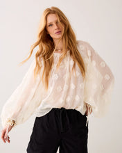Load image into Gallery viewer, Summum 3D Dot Blouse in Cream
