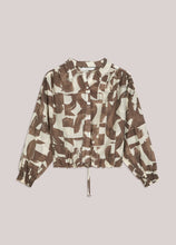Load image into Gallery viewer, Summum Print Blouse in Brown/Ecru
