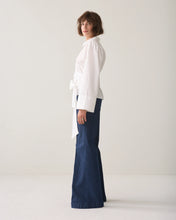 Load image into Gallery viewer, Summum Wrap Blouse in White
