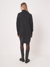 Load image into Gallery viewer, Repeat Wool Dress in Dark Grey
