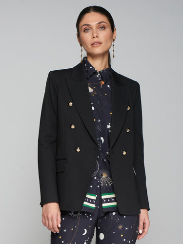 Vilagallo Ingrid Blazer in Black