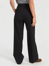 Load image into Gallery viewer, Vilagallo Ona Knit Trousers in Black
