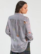 Load image into Gallery viewer, Vilagallo Gaby Pinstripe Blouse
