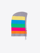 Load image into Gallery viewer, Vilagallo Knit Hood in Multi Stripe
