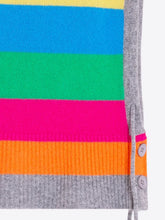Load image into Gallery viewer, Vilagallo Knit Hood in Multi Stripe
