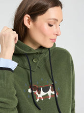 Load image into Gallery viewer, Vilagallo Knit Hood in Green
