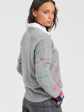 Load image into Gallery viewer, Vilagallo Palabras Sweater in Grey
