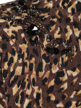 Load image into Gallery viewer, Twinset Leopard Print Sweater in Animal Brown
