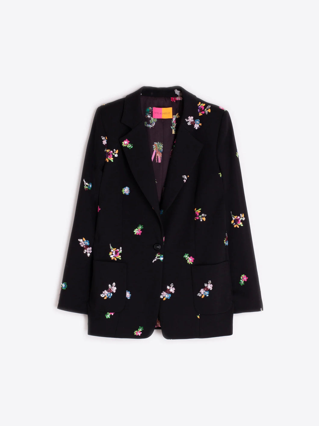 Vilagallo Aberturas Jacket in Black