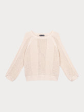 Load image into Gallery viewer, Repeat Knitted Pullover in Cream
