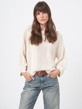 Load image into Gallery viewer, Repeat Knitted Pullover in Cream
