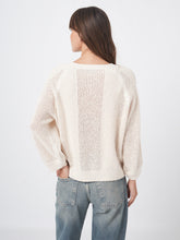 Load image into Gallery viewer, Repeat Knitted Pullover in Cream
