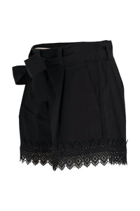 Twinset Woven Shorts in Black