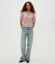 Load image into Gallery viewer, Michael Stars Quinn Puff Sleeve Top in Sachet
