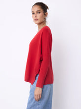 Load image into Gallery viewer, Notshy Faustine Cashmere Sweater in Adrenaline
