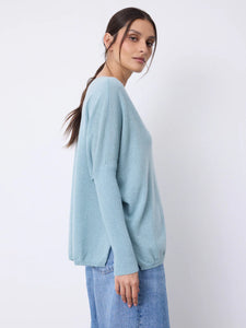 Notshy Faustine Cashmere Sweater in Tourmaline