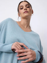 Load image into Gallery viewer, Notshy Faustine Cashmere Sweater in Tourmaline
