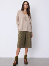 Load image into Gallery viewer, NOTSHY Livo Cashmere Sweater in Sandstone
