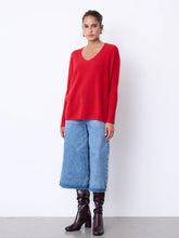 Load image into Gallery viewer, Notshy Faustine Cashmere Sweater in Adrenaline
