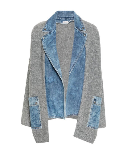 LIU JO Knit/Denim Jacket