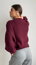 Load image into Gallery viewer, Charli Mara Sweater in Bordeaux

