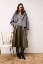 Load image into Gallery viewer, Oui Hooded Jacketin Grey
