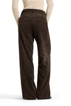 Load image into Gallery viewer, Cambio Amelie Corduroy Pants in Dark Ebony
