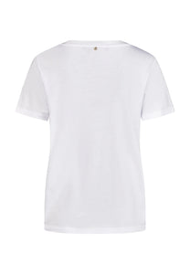 Marc Aurel "Lolly" Print T-Shirt in White