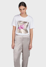 Load image into Gallery viewer, Marc Aurel &quot;Lolly&quot; Print T-Shirt in White
